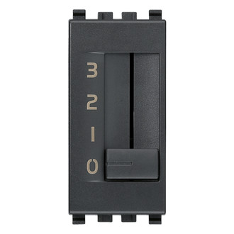 Коммутатор движковый 1p 6(2)a, серый