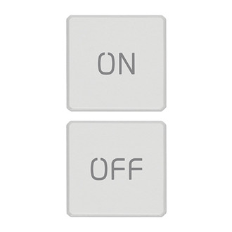 Две плоск. клавиши, символы 