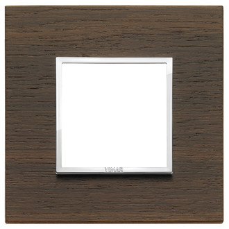 Накладка eikon evo на 2 модуля, венге