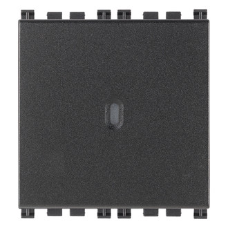 Выключатель 1P 10AX осевой 2M, серый