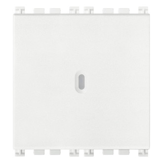 Выключатель 1P 10AX осевой 2M, белый