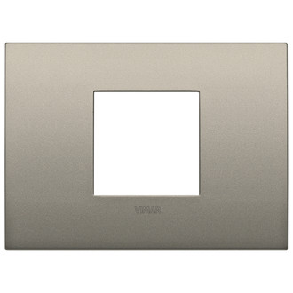 Накладка на 2 модуля шампань матовый