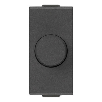 Выключатель с функцией диммирования освещения 230V 60-900W/60-300VA, карбон матовый