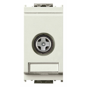 Розетка tv концевая 1db 'папа' белая