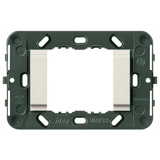 Суппорт для 2 модулей гладкий белый