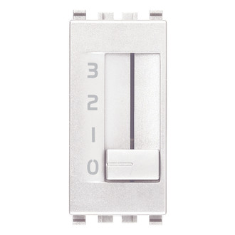 Коммутатор движковый 1p 6(2)a, белый