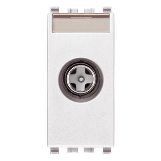 Розетка tv концевая 1db 'папа' , белая