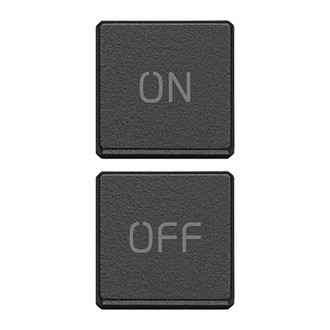 Две плоск. клавиши, символы 