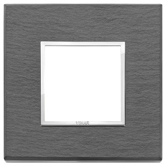 Накладка eikon evo на 2 модуля, сланец