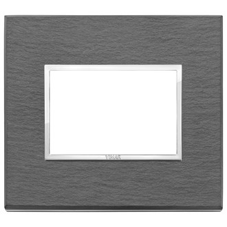 Накладка eikon evo на 3 модуля, сланец