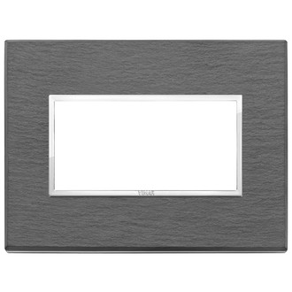 Накладка eikon evo на 4 модуля, сланец