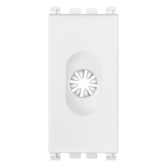 Модуль с зажимами для кабеля, белый