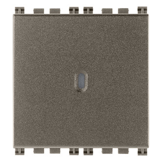 Выключатель 1P 10AX осевой 2M, Metal