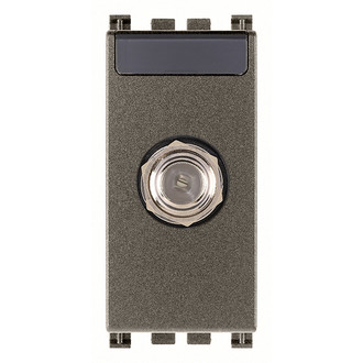 Розетка tv tipo f, Metal