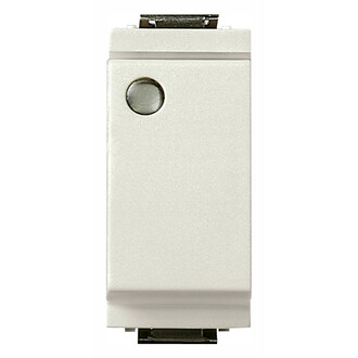 Выключатель 1p 16ax с подсветкой белый