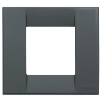 Накладка на 1-2 модуля пластик черная