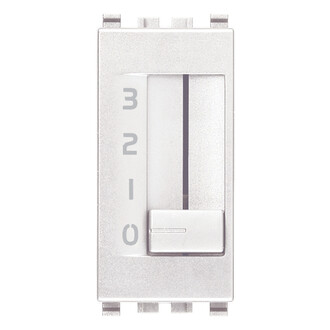 Коммутатор движковый 1p 6(2)a, белый