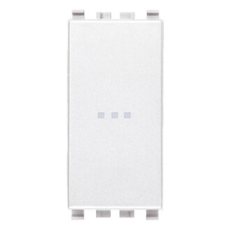 Переключатель 1P осевой 16AX , белый