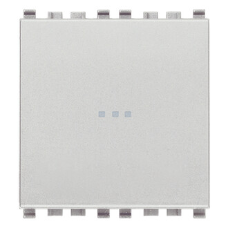 Инвертор 1P осевой 16AX 2M, серебро матовое