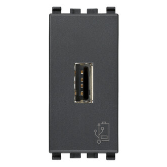 З/у USB 5v 1a, серое