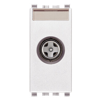 Розетка tv концевая 1db 'папа' , белая