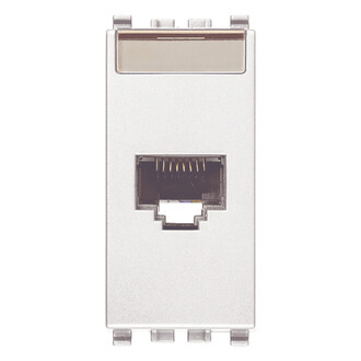 Розетка RJ45 NETSAFE CAT6 UTP, белая