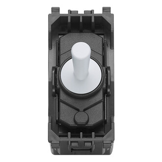 Кнопка-тумблер 1P NO 10A  белая