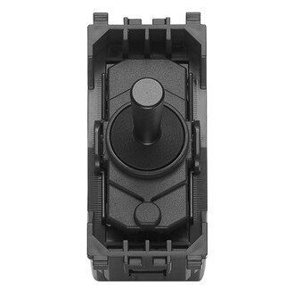 Кнопка-тумблер 1P NO 10A  антрацит