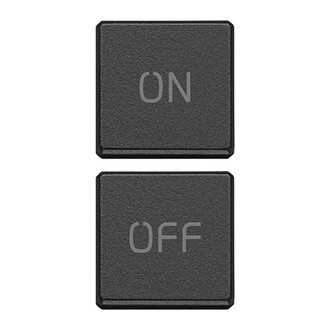 Две плоск. клавиши, символы 