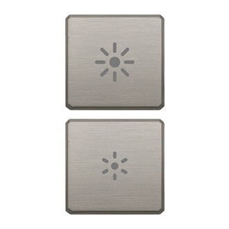 Две плоск. клавиши, символы 