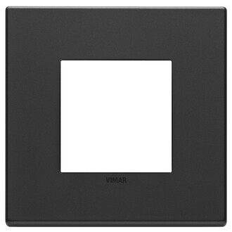 Накладка на 2 модуля, антрацит