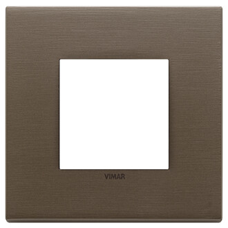 Накладка на 2 модуля, темная бронза