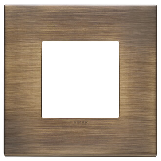 Накладка на 2 модуля, сатинированная античная бронза