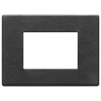 Накладка на 3 модуля, черный лес