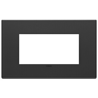 Накладка на 4 модуля, антрацит