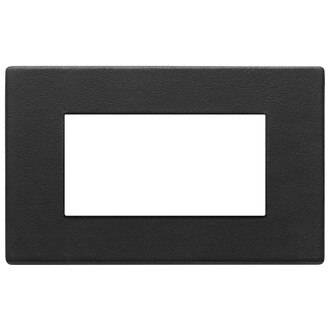 Накладка на 4 модуля, черный лес