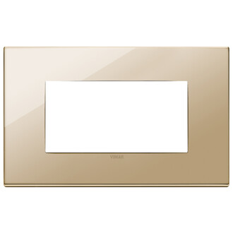 Накладка на 4 модуля, золото