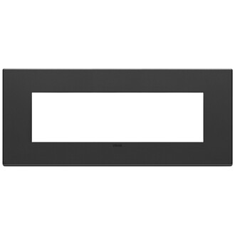 Накладка на 7 модулей, антрацит