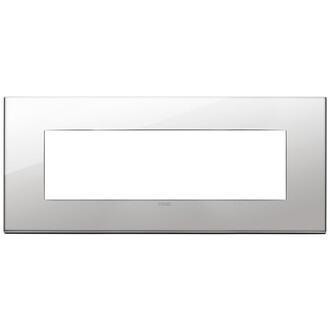 Накладка на 7 модулей, никель