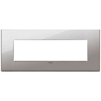 Накладка на 7 модулей, черный хром