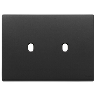 Накл. плоск., 3 модуля на 2 кнопки, антрацит