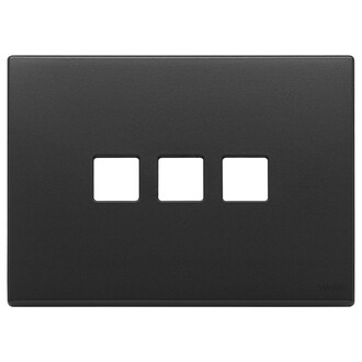 Накл. плоск., 3 мод. на 3 кнопки, антрацит