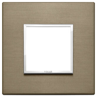 Накладка eikon evo на 2 модуля, темная бронза