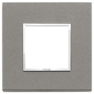 Накладка eikon evo на 2 модуля, серый кварц