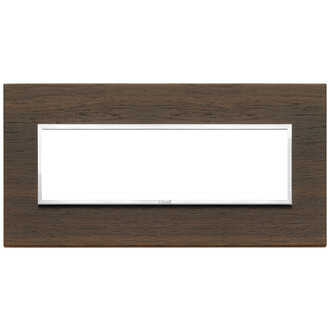 Накладка eikon evo на 7 модулей, венге