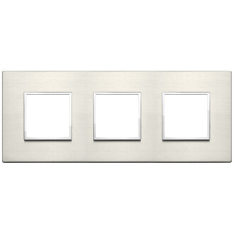 Накладка на 6 модулей (2+2+2) расст 71мм, титан