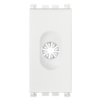 Модуль с зажимами для кабеля, белый