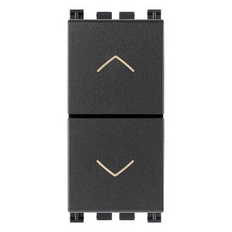 Две кнопки взамоблокируемые NO+NO 10A, серые