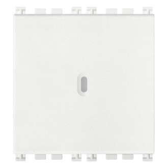 Выключатель 1P 10AX осевой 2M, белый