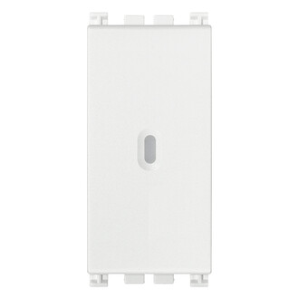 Выключатель 1P 10AX осевой, белый